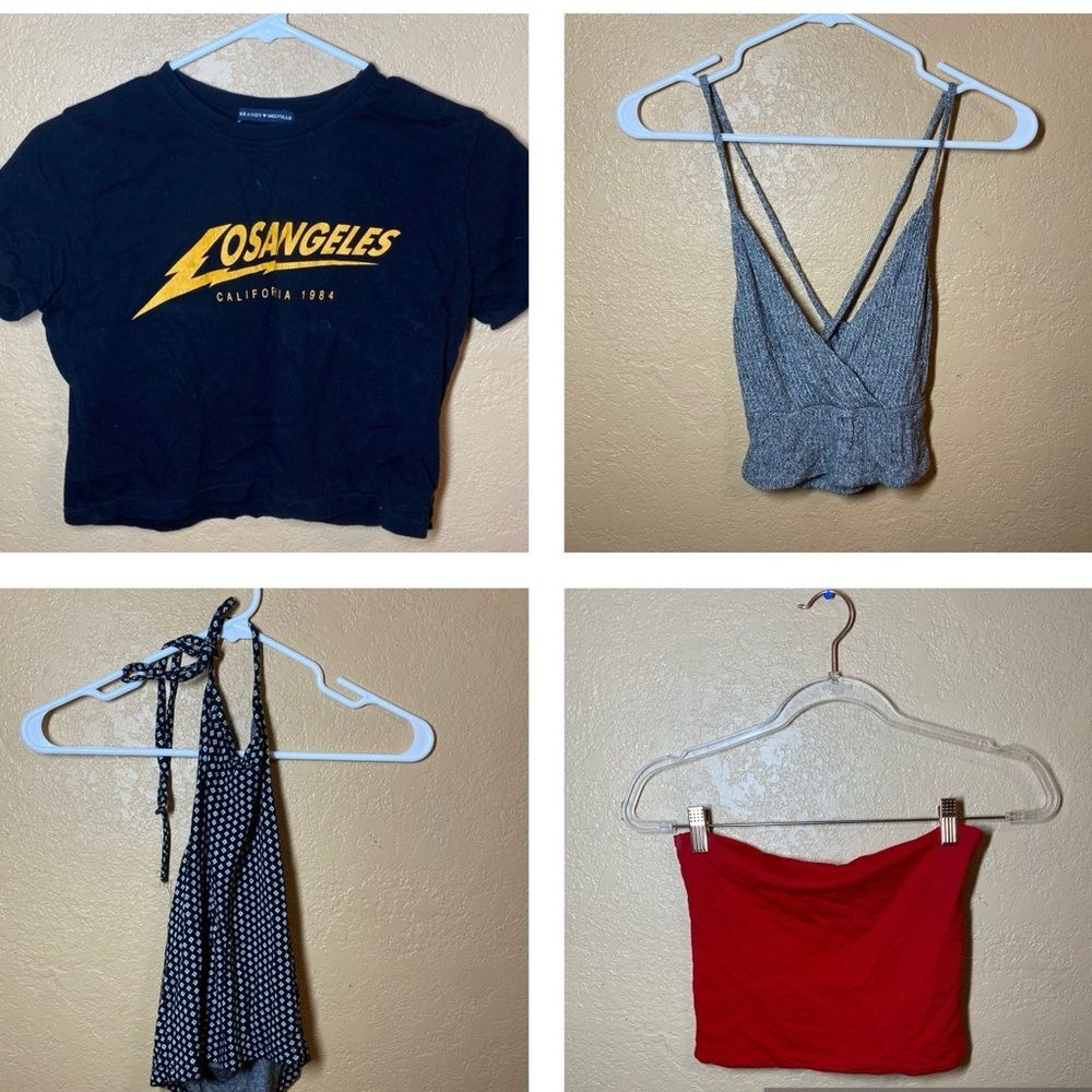 Brandy Melville T-Shirt / Top Lot tube top halter top One Size